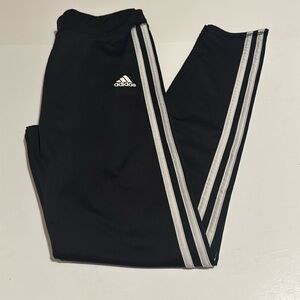 Girl’s Black Adidas Athletic Leggings